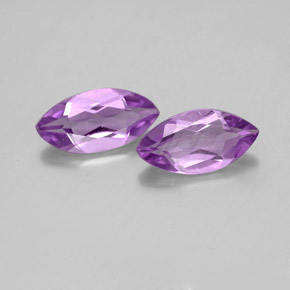 Pedras preciosas de ametista violeta natural de  ct, marquise, VS