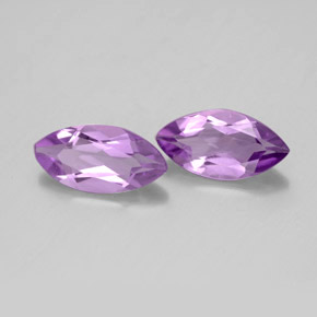 Pedras preciosas de ametista violeta natural de  ct, marquise, VS