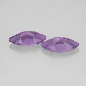 Pedras preciosas de ametista violeta natural de  ct, marquise, VVS-VS
