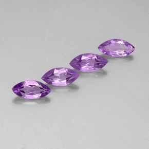 Pedras preciosas de ametista violeta natural de  ct, marquise, VS