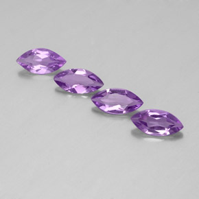 Pedras preciosas de ametista violeta natural de  ct, marquise, VS