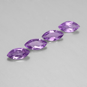 Pedras preciosas de ametista violeta natural de  ct, marquise, VS