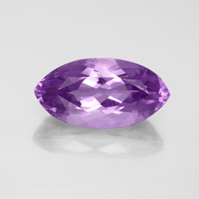 Ametista violeta natural 5,37ct, marquise, VS