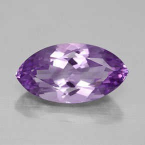 Ametista violeta natural 4,63ct, marquise, VVS-VS