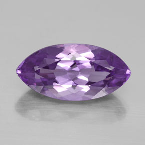 Ametista violeta natural 4,96ct, marquise, VVS-VS