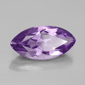 Ametista violeta natural 4,43ct, marquise, VS
