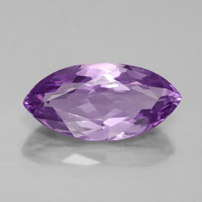 Ametista violeta natural 4,51ct, marquise, VVS-VS
