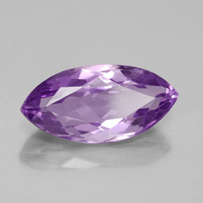 Ametista violeta natural 4,51ct, marquise, VVS-VS