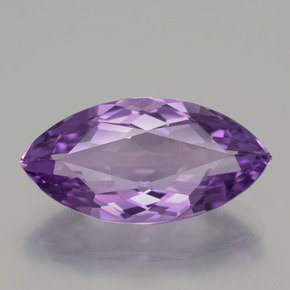 Ametista violeta natural 9,00ct, marquise, VVS