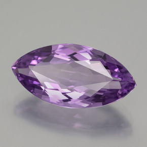 Ametista violeta natural 9,00ct, marquise, VVS