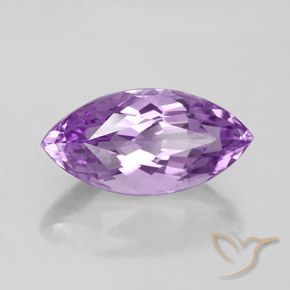 Ametista Violeta Rosado Médio Natural 8.10ct, Marquesa, VVS-VS