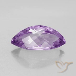 Ametista Violeta Rosado Médio Natural 8.10ct, Marquesa, VVS-VS