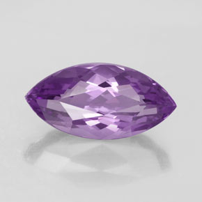 Ametista violeta natural 4,34ct, marquise, VVS-VS