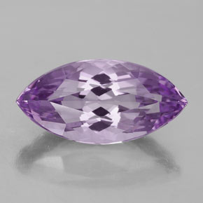 Ametista violeta natural 6,48ct, marquise, VVS-VS