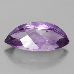 Ametista violeta natural 9,72ct, marquise, VVS