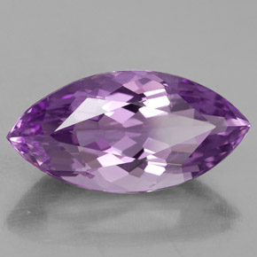 Ametista violeta natural 8,43ct, marquise, VS