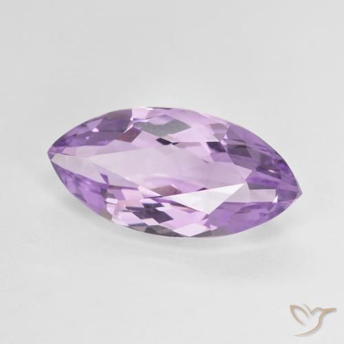 Ametista Violeta médio Natural 5.48ct, Marquesa, VS