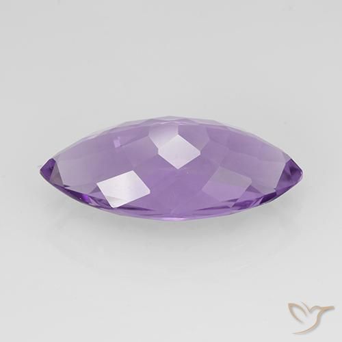 Ametista Violeta Profundo Natural 5.15ct, Marquesa, VVS