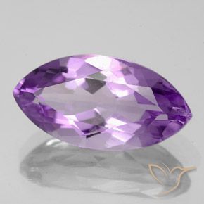 Ametista Violeta rosado Natural 5.66ct, Marquesa, VS-SI