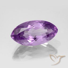 Ametista Violeta Púrpura Médio Natural 5.31ct, Marquesa, VS