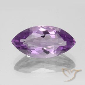 4.57ct Natural Violeta Púrpura Ametista, Marquesa, VVS-VS