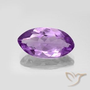 5.72ct Natural Violeta Púrpura Médio Ametista, Marquesa, VS-SI