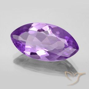 Ametista Violeta Vívido Natural 6.40ct, Marquesa, VS
