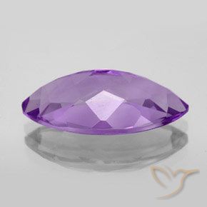 Ametista Violeta Vívido Natural 6.40ct, Marquesa, VS