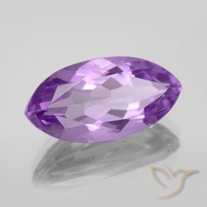 Ametista Violeta Púrpura Natural 6.98ct, Marquesa, VS