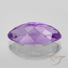Ametista Violeta Púrpura Natural 6.98ct, Marquesa, VS