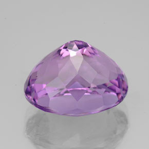 Ametista violeta natural 5,84ct, corte oval, VS