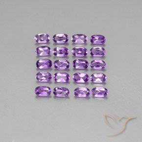 4.31ctw Natural Violeta Vívido Ametista, oval, VVS-VS