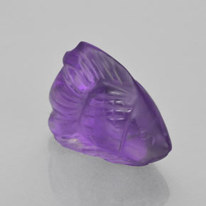 Ametista roxo natural 6,28ct, forma extravagante, transparente