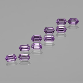 Pedras preciosas de Ametista Violeta médio natural de 5.33 ct, Forma extravagante, VS