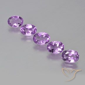 3.40ctw Natural Violeta Rosado Médio Ametista, oval, VS