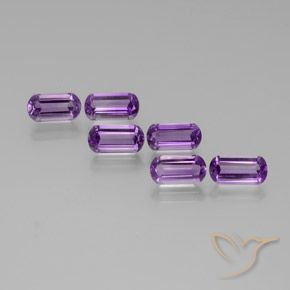 6.45ctw Natural Violeta médio Ametista, Chique, VS