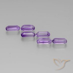 Pedras preciosas de Ametista Violeta médio natural de 5.95 ct, Forma extravagante, VS