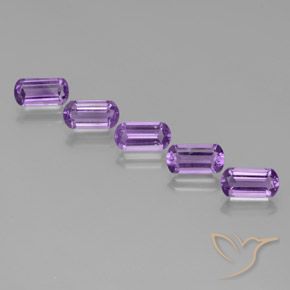 5.30ctw Natural Violeta Rosado Profundo Ametista, Chique, VS