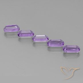 Pedras preciosas de Ametista Violeta Rosado Profundo natural de 5.30 ct, Chique, VS