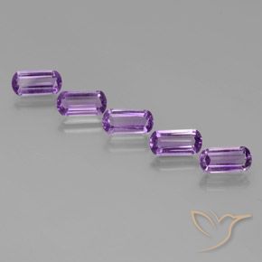 5.05ctw Natural Violeta Púrpura Profundo Ametista, Chique, VS