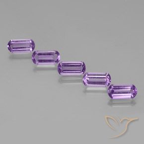 4.84ctw Natural Violeta Púrpura Ametista, Chique, VS