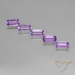 4.70ctw Natural Violeta Púrpura Ametista, Chique, VS