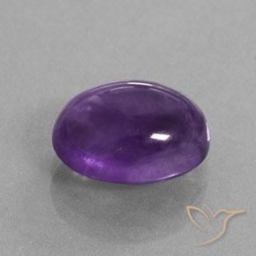 Ametista Violeta Profundo Natural 5.10ct, oval, Transparente/Translúcido