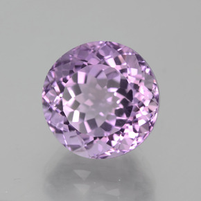 Ametista violeta natural 6,97ct, corte redondo, VVS-VS
