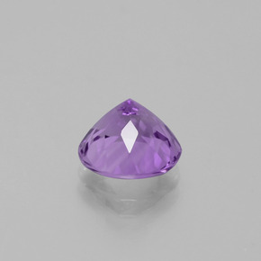 Ametista violeta natural 2,22ct, corte redondo, VVS-VS