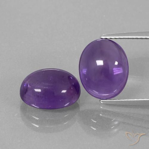 7.80ctw Natural Violeta médio Ametista, oval, Transparente