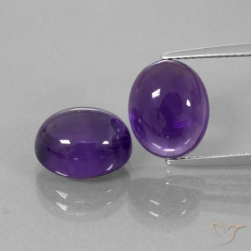 9.22ctw Natural Violeta médio Ametista, oval, Transparente