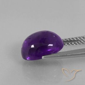 Ametista Violeta médio Natural 3.62ct, oval, Transparente