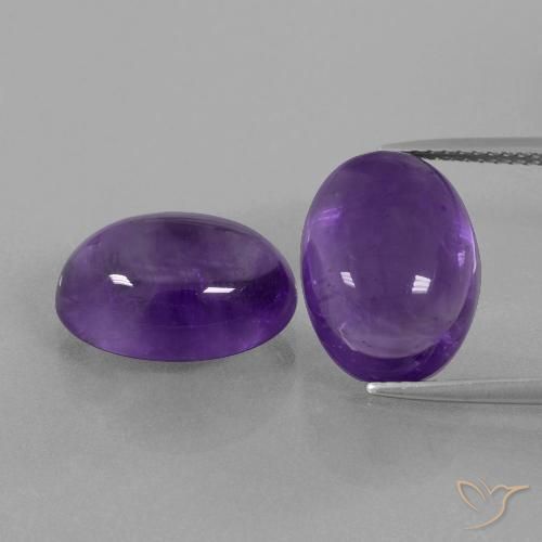 13.80ctw Natural Violeta médio Ametista, oval, Transparente