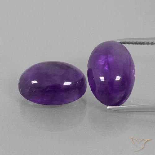 14.49ctw Natural Violeta médio Ametista, oval, Transparente
